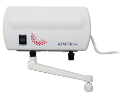 Электрический проточный водонагреватель Atmor Basic 5 KW TAP