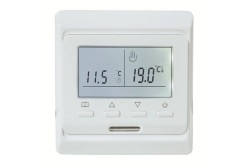 Термостат комнатный TIM M6.716 с датчиком температуры тёплого пола 3м. 220В/16А