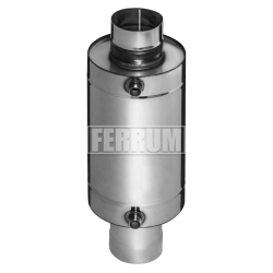 Бак Ferrum "Комфорт" (AISI 201/1.0) для печи с водяным контуром (7 л.  Ø 115)